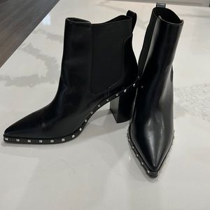 Charles by Charles David, studded black ankle bootie